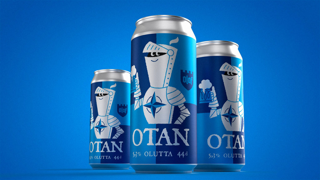Финны в честь начала вступления в НАТО выпустили новое пиво